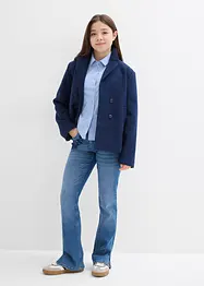 Bootcut-jeans med medelhög midja, bonprix