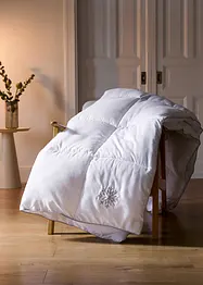 Extra värmande täcke med dunkänsla snöflinga, bonprix