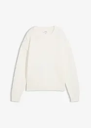 Oversizetröja av ren bomull, bonprix