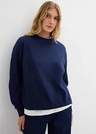 Oversizesweatshirt i ekologisk bomull, bonprix