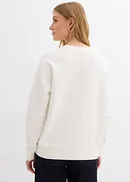 Oversizesweatshirt i ekologisk bomull, bonprix