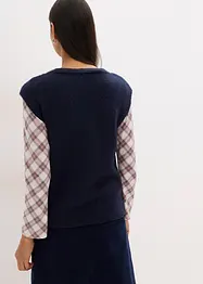 Stickad väst, bonprix