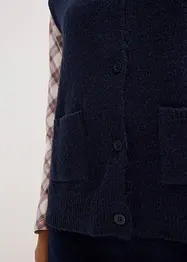 Stickad väst, bonprix