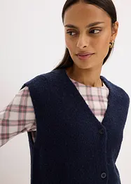 Stickad väst, bonprix