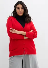 Cardigan i mjuk viskosmix, bonprix