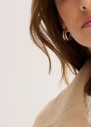 Oversizekappa med yllelook, bonprix