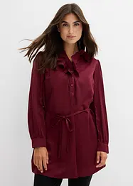 Mammablus av mjuk satin, bonprix