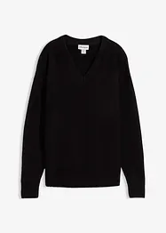 Stickad tröja i oversizemodell, bonprix