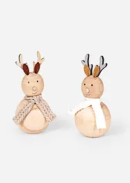 Prydnadsälg (2-pack), bonprix