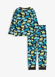 Pyjamas av ekologisk bomull, bonprix