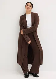 Stickad cardigan av mjuk viskosmix, bonprix