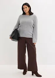 Mjuk tröja med vida ärmar, bonprix