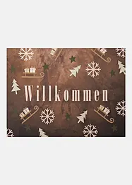 Dörrmatta med julmotiv, bonprix