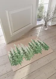 Dörrmatta med vinterfint skogsmotiv, bonprix