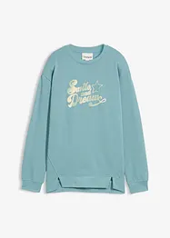 Oversizesweatshirt av ekologisk bomull, bonprix