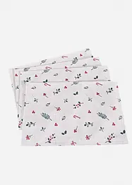 Bordstablett med tryck (4-pack), bonprix
