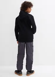 Cargobyxa med värmande jerseyfoder, avslappnad passform, bonprix