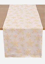 Bordslöpare i jacquard av ekologisk bomull, bonprix