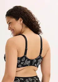 BH utan bygel, med ekologisk bomull (3-pack), bonprix