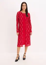 Klänning med spets (dubbelpack, 2 delar), bonprix