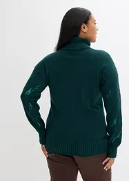 Tröja med paljetter, bonprix