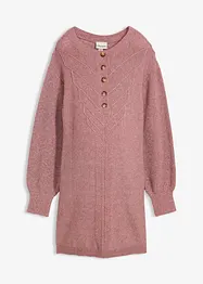 Mammaklänning med amningsöppning och lång knappslå, bonprix