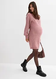 Mammaklänning med amningsöppning och lång knappslå, bonprix