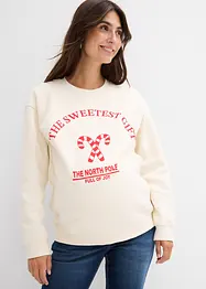 Mamma-/amningssweatshirt i mjuk ekologisk bomull, bonprix