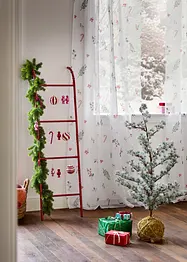 Gardin med julmönster (1-pack), bonprix