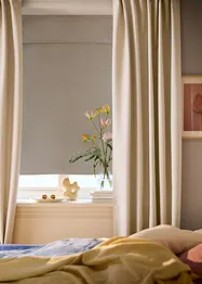 Mörkläggande gardinlängd med struktur (1-pack), bonprix