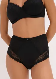 Midjetrosa med glansigt material, bonprix