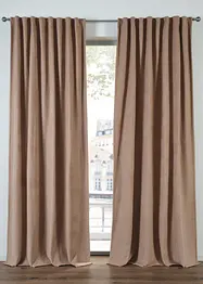 Termogardin med baksida i polarfleece (1-pack), bonprix