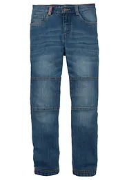 Regular Fit Stretch Jeans med förstärkt knäparti för barn, Straight, bonprix