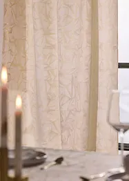 Jacquardgardin med glans, även extralång (1-pack), bonprix