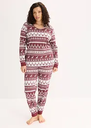 Pyjamas i ekologisk bomull, bonprix