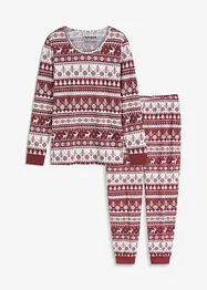 Pyjamas i ekologisk bomull, bonprix
