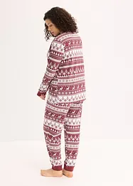 Pyjamas i ekologisk bomull, bonprix
