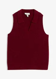 Slipover med alpackaull, bonprix