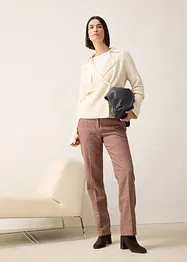 Cardigan i bomull och ull, bonprix