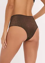 Braziliantrosa i maximodell av glittrigt material, bonprix