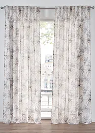 Mönstrad gardin (1-pack), bonprix