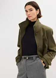 Jacka med yllelook, bonprix