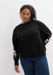 Sweatshirt av bomullsmix, bonprix