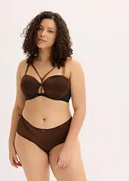 Braziliantrosa i maximodell av glittrigt material, bonprix