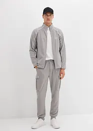 Cargobyxa i fleece, Regular Fit, bonprix