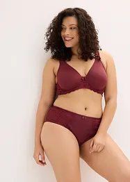 Maxitrosa med skir spets (2-pack), bonprix