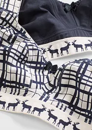 BH utan bygel med bomull (2-pack), bonprix