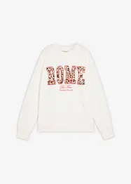 Oversizesweatshirt av ekologisk bomull, bonprix