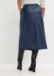 Omlottkjol av skinnimitation, bonprix