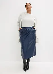 Omlottkjol av skinnimitation, bonprix